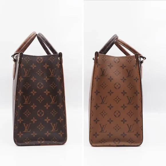 CE24 💟 Louis Vuitton Reverse Monogram Giant Onthego MM - Picture 8 of 14
